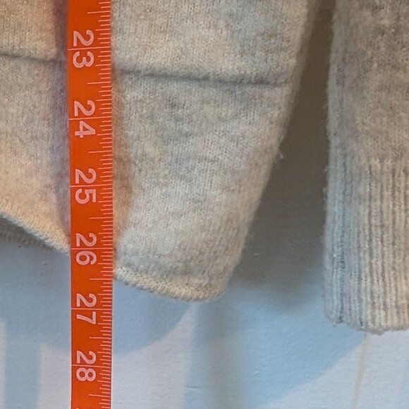 Loft open cardigan in soft white/beige, Size Small Petite - Picture 6 of 9